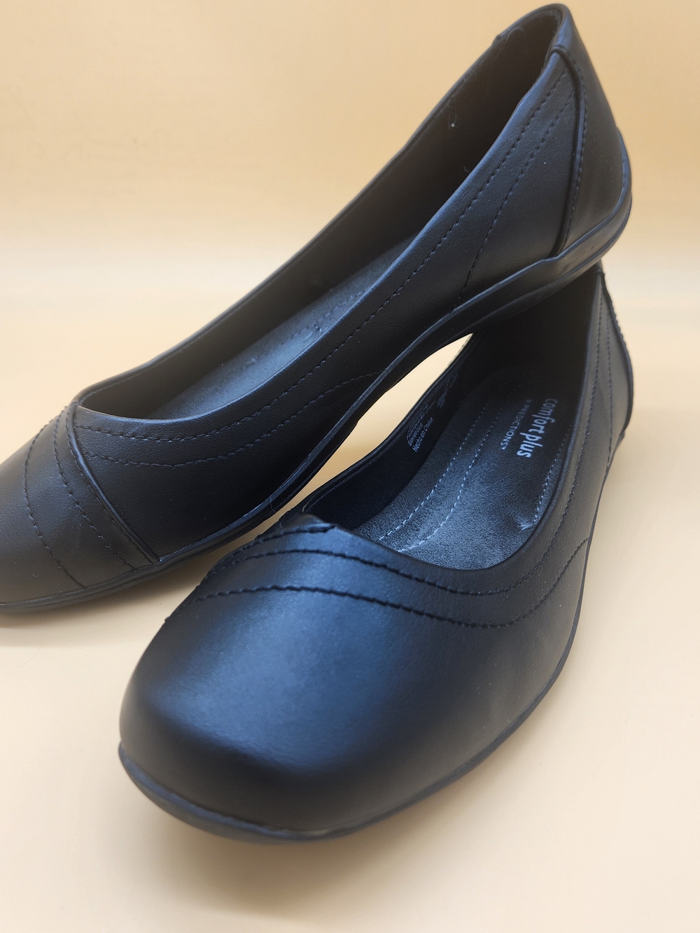 🖤 Hard-to-Find Size! Comfort Plus Black Ballet Flats – Brand New (11W)